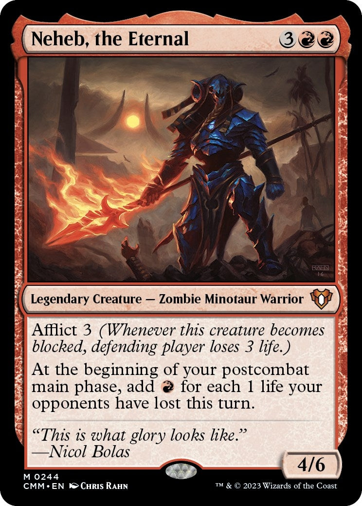 Neheb, the Eternal (244) (Commander Masters)
