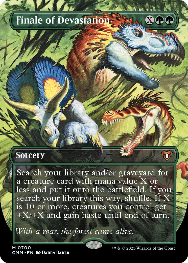 Image for Finale of Devastation (Borderless) (700) (Commander Masters) - Magic: The Gathering