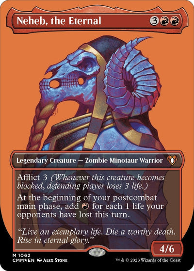 Neheb, the Eternal (Textured Foil) (1062) (Commander Masters)
