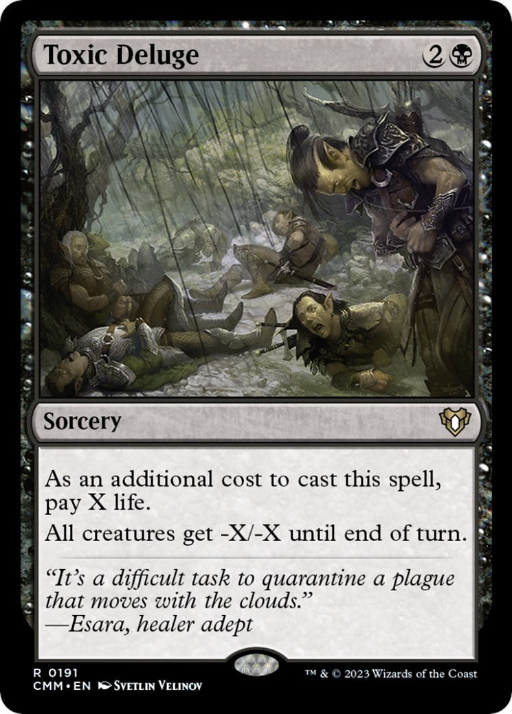 Toxic Deluge (191) (Commander Masters)