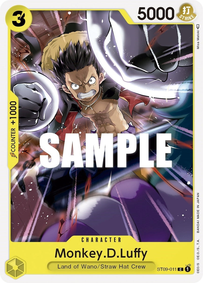 Image for Monkey.D.Luffy (ST09-011) (Starter Deck 9: Yamato) - One Piece Card Game