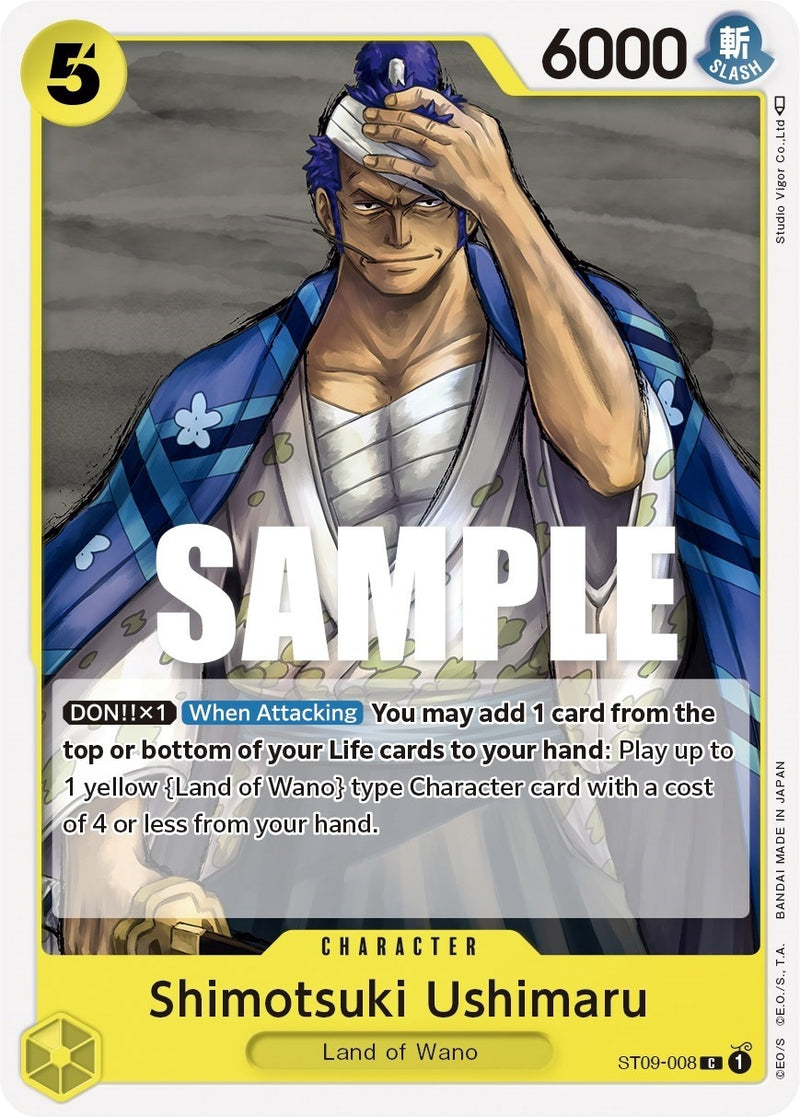 Image for Shimotsuki Ushimaru (ST09-008) (Starter Deck 9: Yamato) - One Piece Card Game