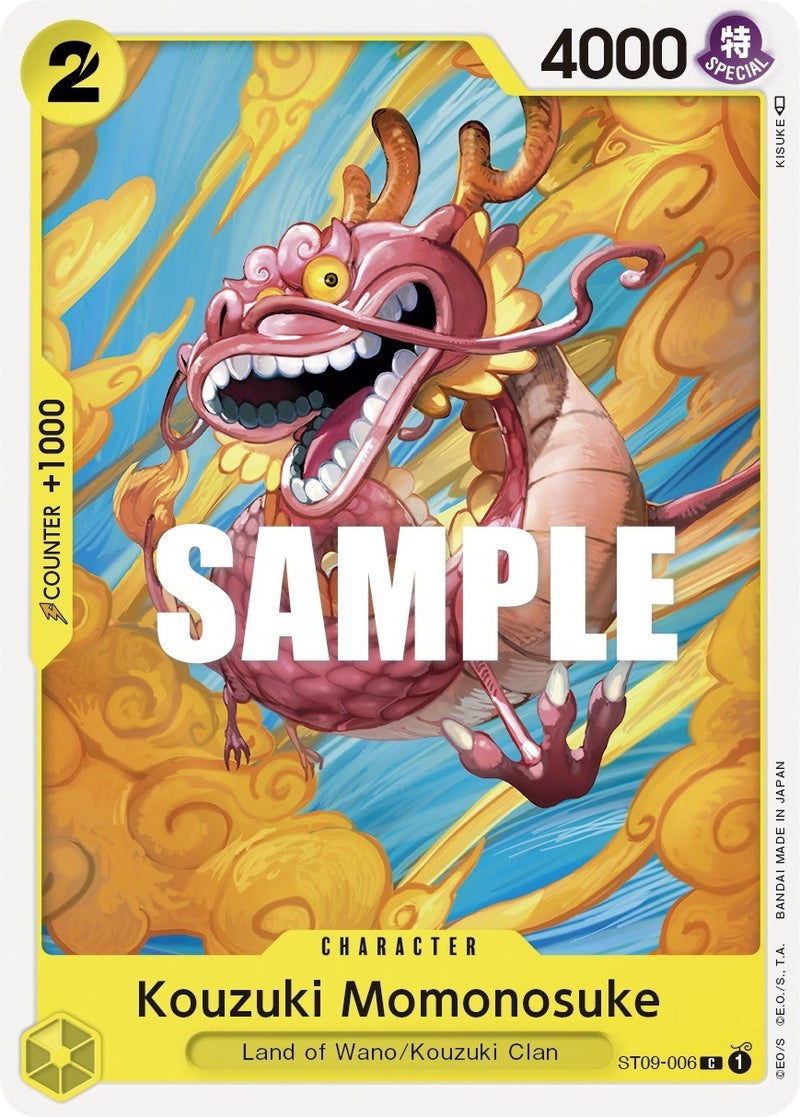 Image for Kouzuki Momonosuke (ST09-006) (Starter Deck 9: Yamato) - One Piece Card Game