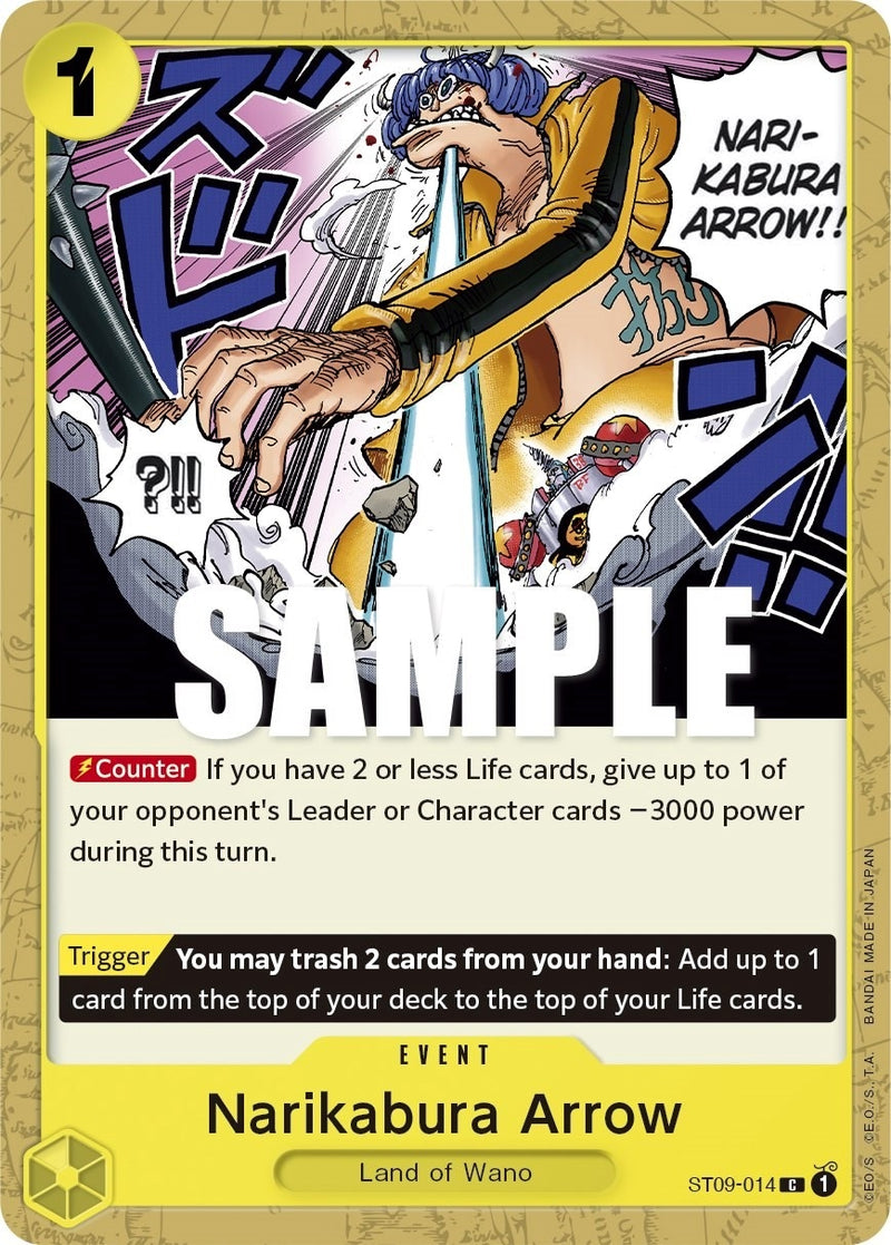 Image for Narikabura Arrow (ST09-014) (Starter Deck 9: Yamato) - One Piece Card Game