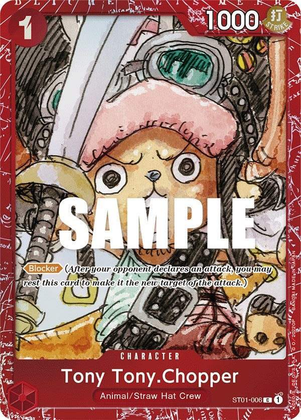 Image for Tony Tony.Chopper (Premium Card Collection -ONE PIECE FILM RED Edition-) (ST01-006) (One Piece Promotion Cards) - One Piece Card Game