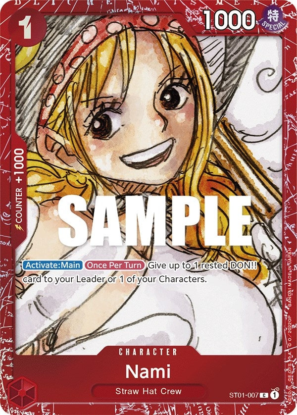 Image for Nami (Premium Card Collection -ONE PIECE FILM RED Edition-) (ST01-007) (One Piece Promotion Cards) - One Piece Card Game