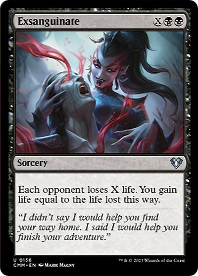 Exsanguinate (156) (Commander Masters)