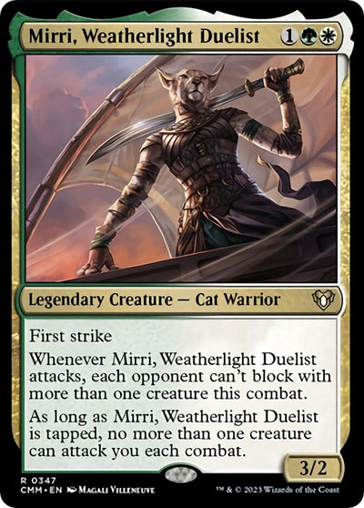 Mirri, Weatherlight Duelist (347) (Commander Masters)