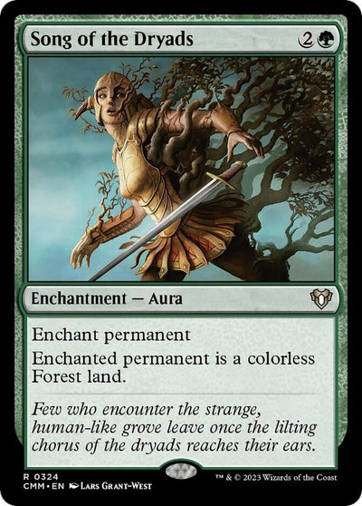 Song of the Dryads (324) (Commander Masters)