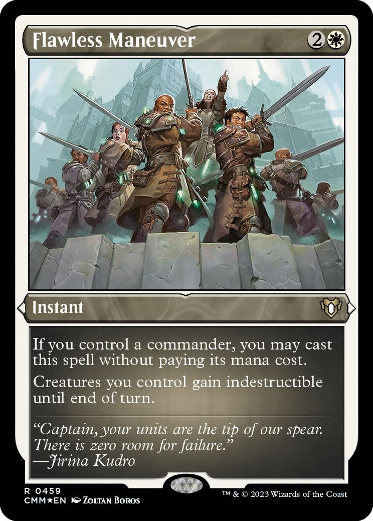 Flawless Maneuver (Foil Etched) (459) (Commander Masters)