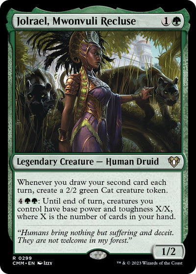 Jolrael, Mwonvuli Recluse (299) (Commander Masters)