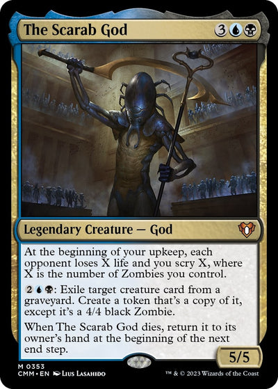 The Scarab God (353) (Commander Masters)
