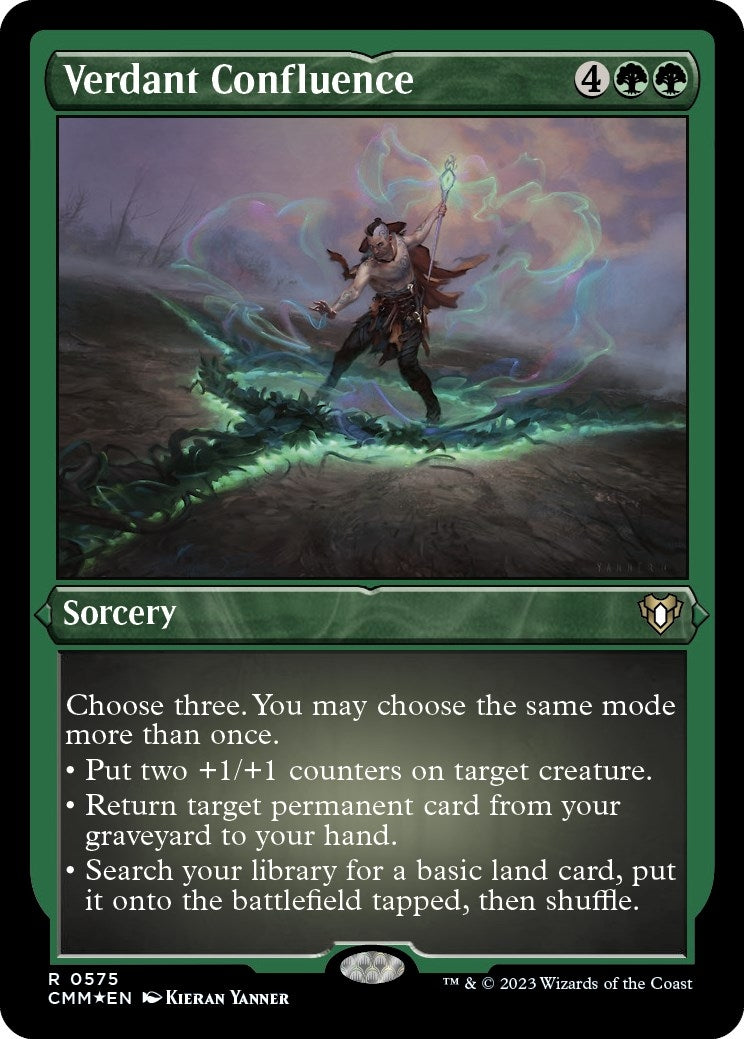 Verdant Confluence (Foil Etched) (575)