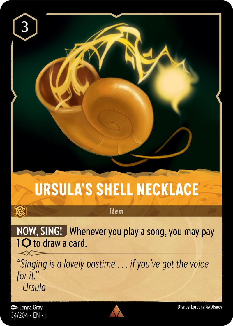 Ursula's Shell Necklace (34/204) (The First Chapter)