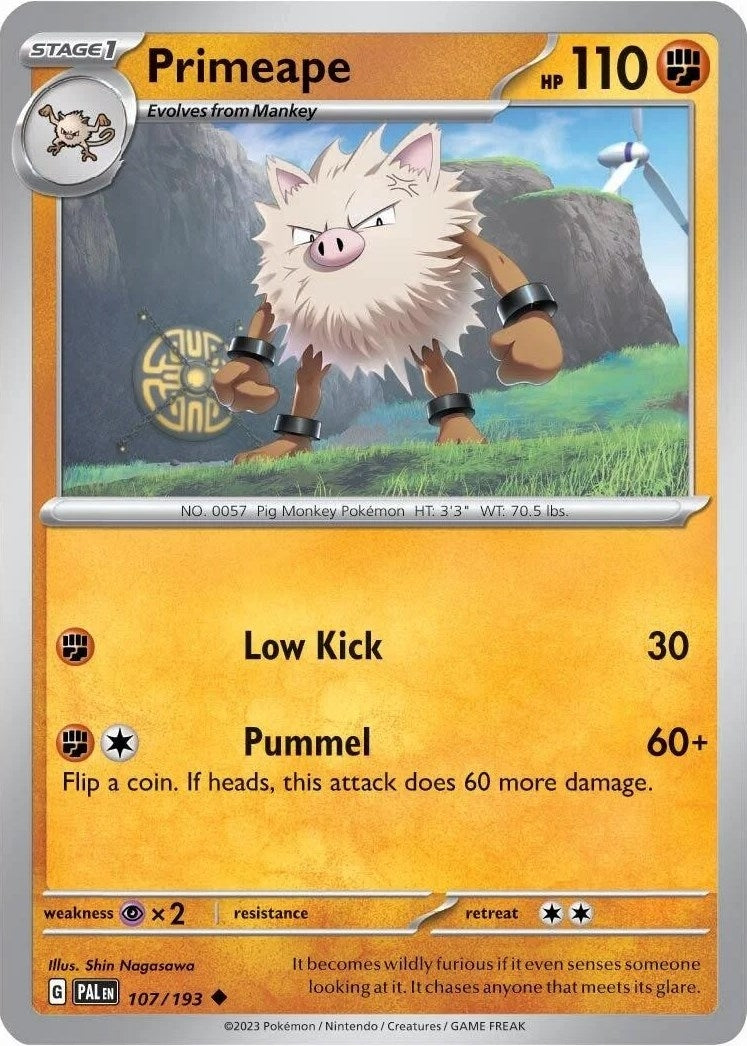 Image for Primeape - 107/193 (Cosmos Holo) (107/193) (Miscellaneous Cards & Products) - Pokemon