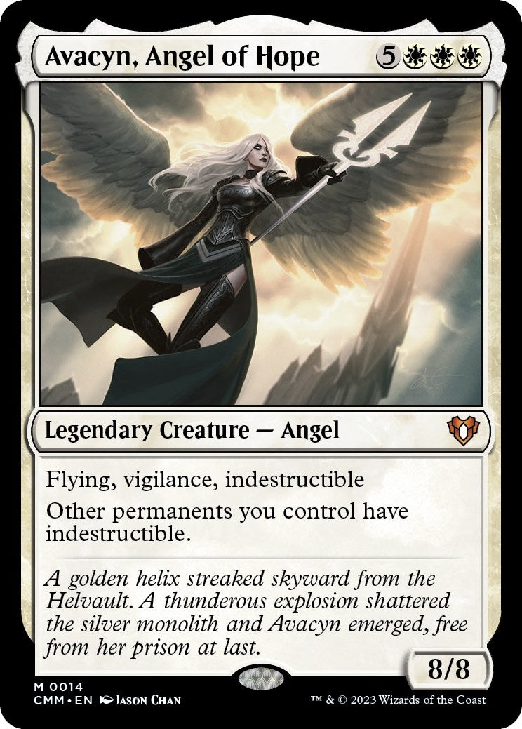 Avacyn, Angel of Hope (14) (Commander Masters)