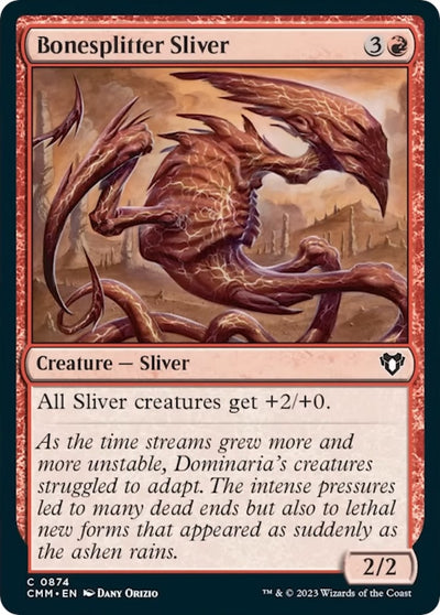 Bonesplitter Sliver (874) (Commander Masters)