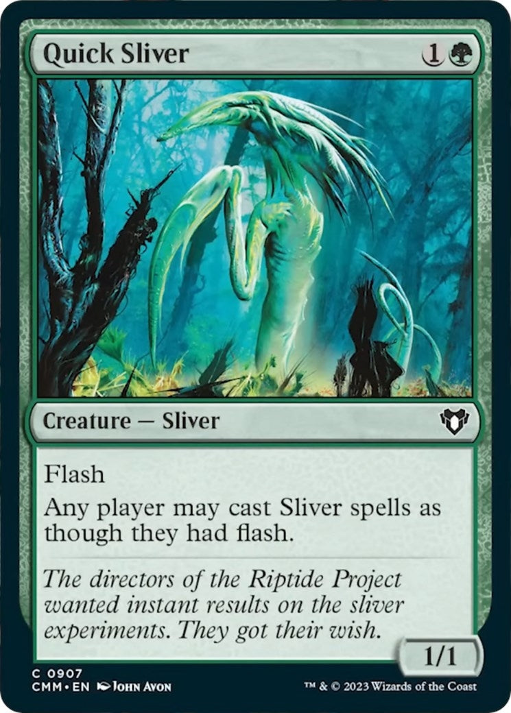 Quick Sliver (907) (Commander Masters)