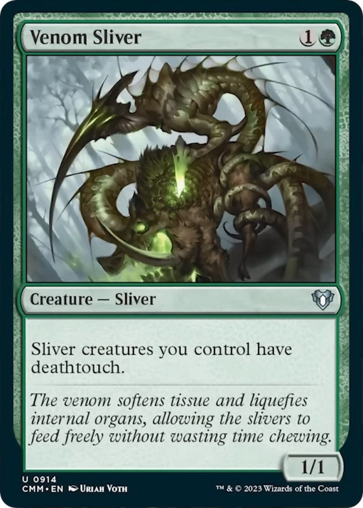Venom Sliver (914) (Commander Masters)
