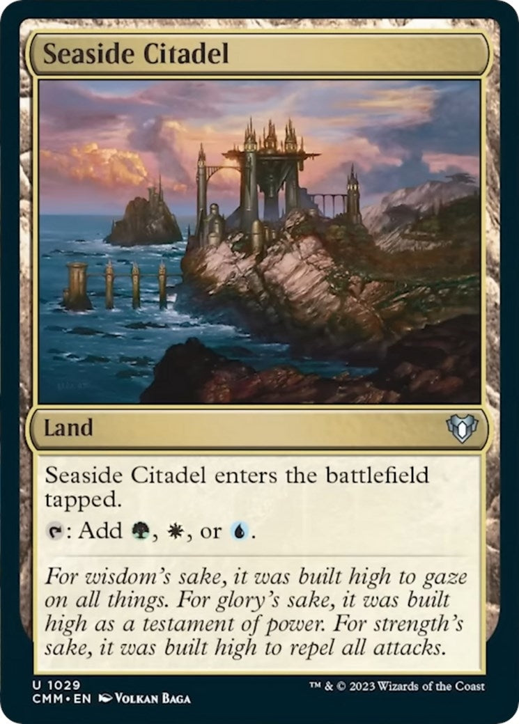 Seaside Citadel (1029) (Commander Masters)
