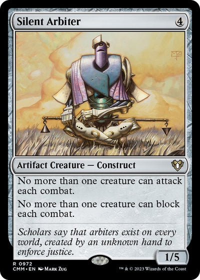 Silent Arbiter (972) (Commander Masters)