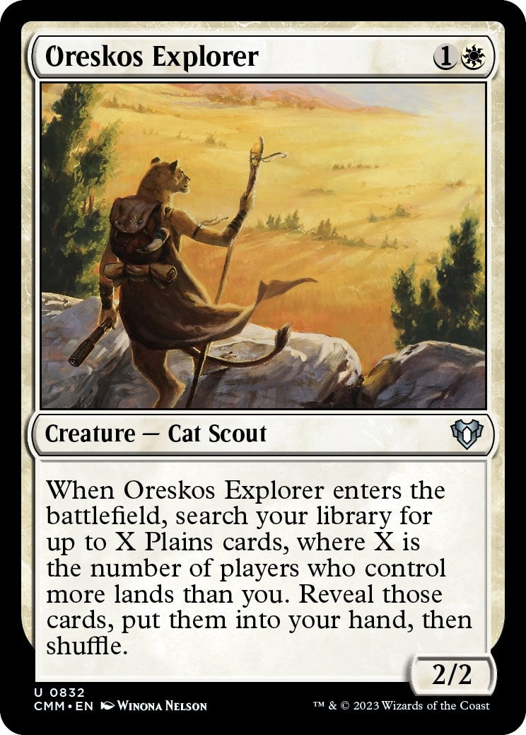 Oreskos Explorer (832) (Commander Masters)