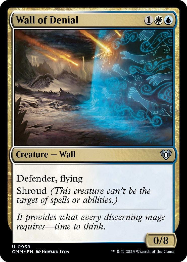 Wall of Denial (939) (Commander Masters)
