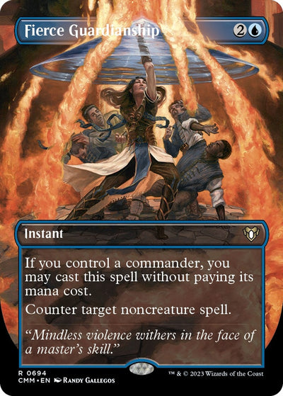 Fierce Guardianship (Borderless) (694) (Commander Masters)