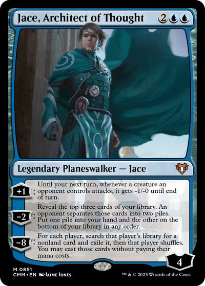 Jace, Architect of Thought (851) (Commander Masters)