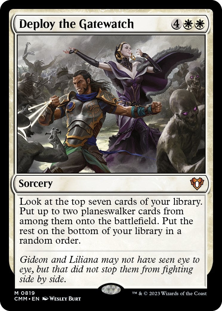 Deploy the Gatewatch (819) (Commander Masters)