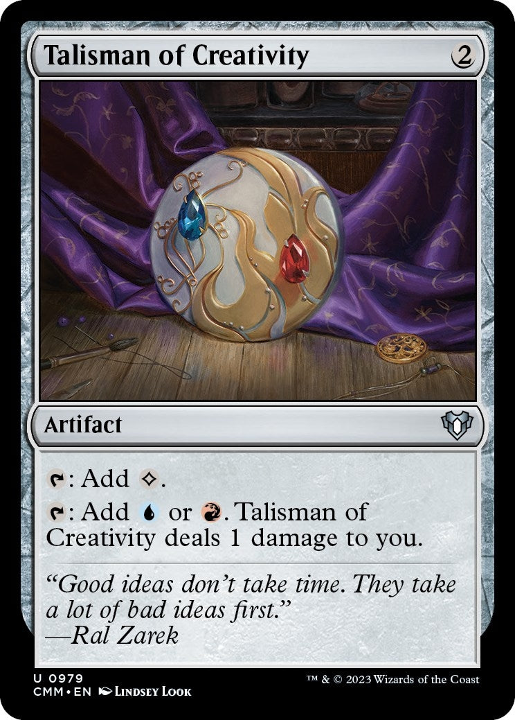 Talisman of Creativity (979) (Commander Masters)