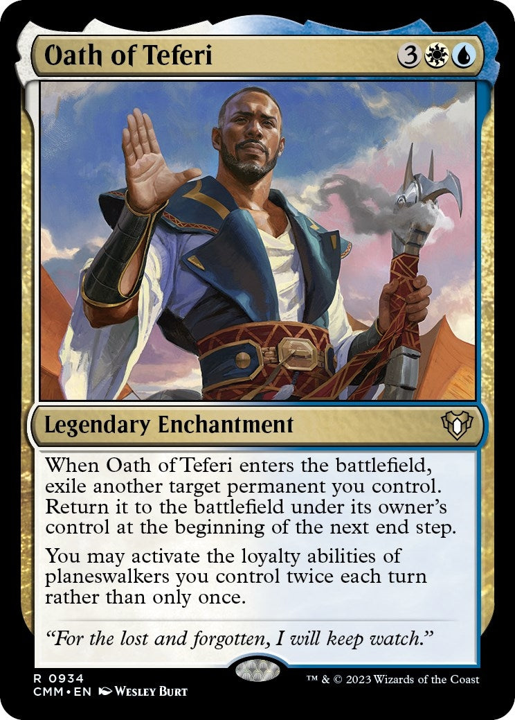 Oath of Teferi (934) (Commander Masters)