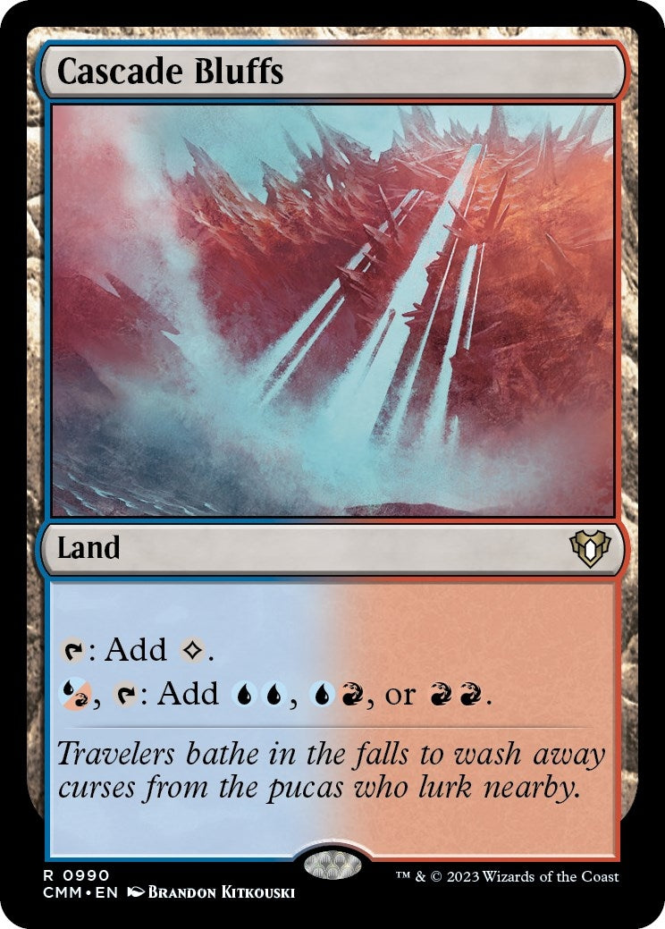 Cascade Bluffs (990) (Commander Masters)