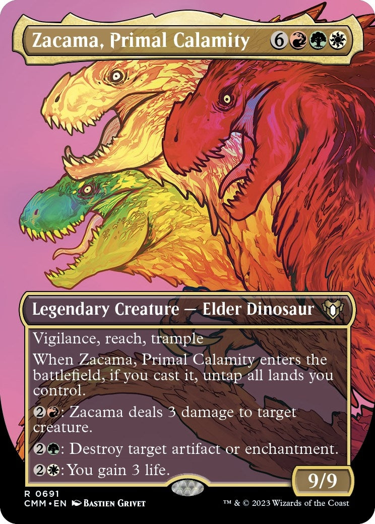 Image for Zacama, Primal Calamity (Borderless) (691) - Magic: The Gathering