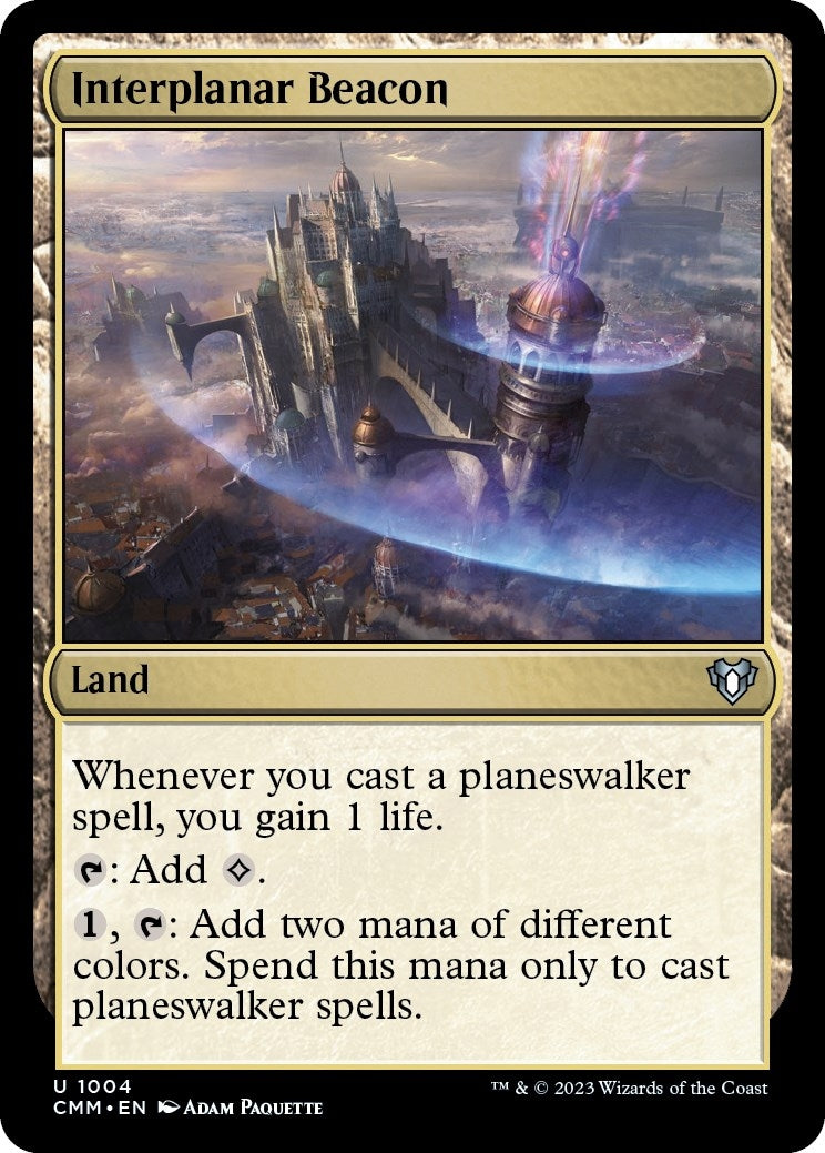 Interplanar Beacon (1004) (Commander Masters)