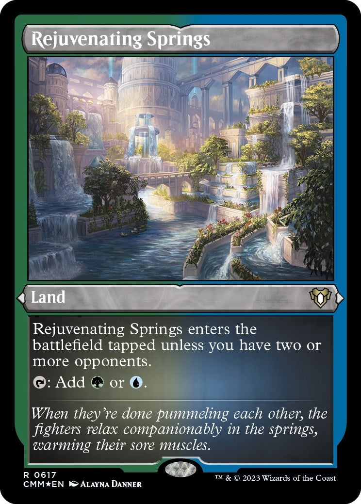 Rejuvenating Springs (Foil Etched) (617) (Commander Masters)