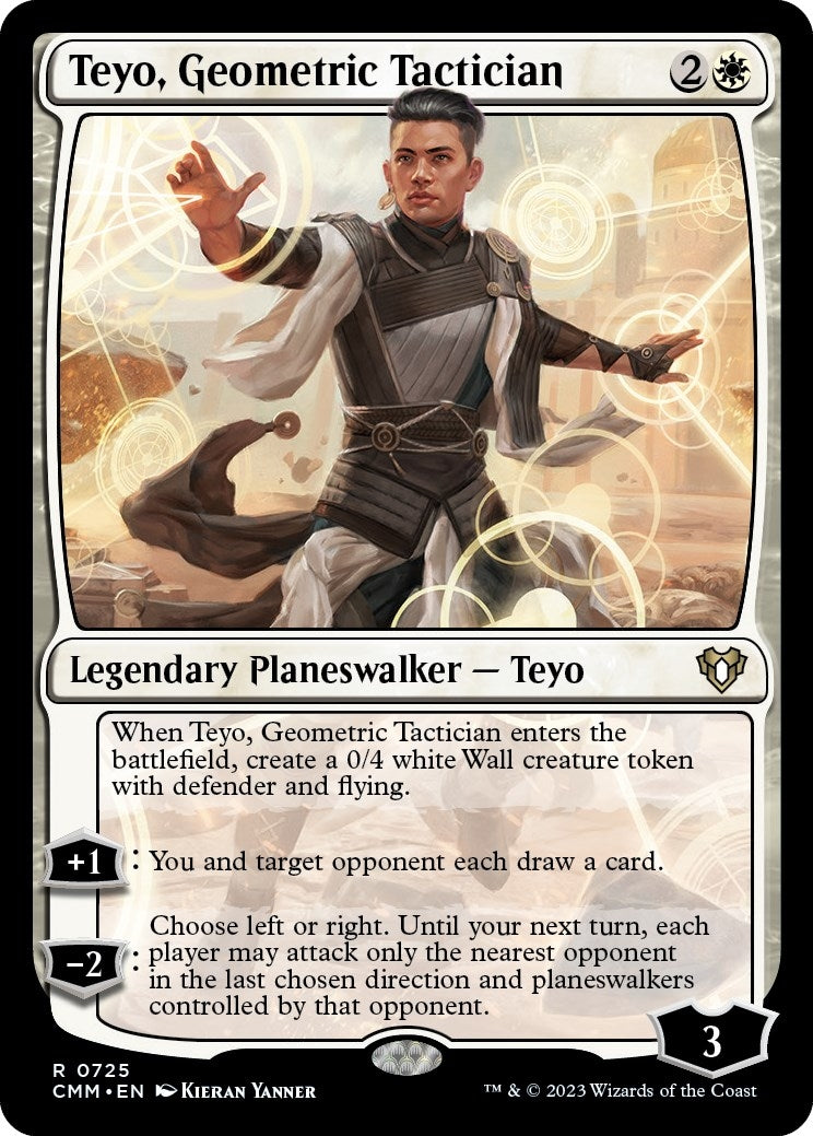 Teyo, Geometric Tactician (725) (Commander Masters)