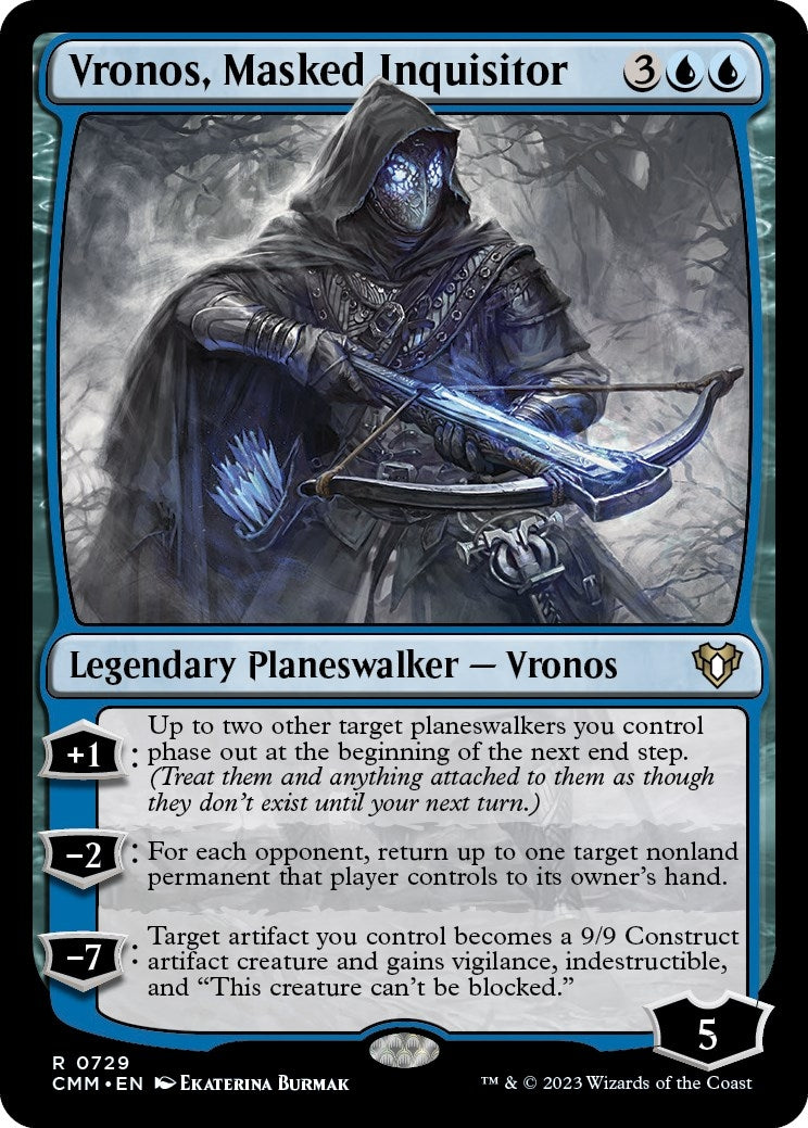 Vronos, Masked Inquisitor (729) (Commander Masters)