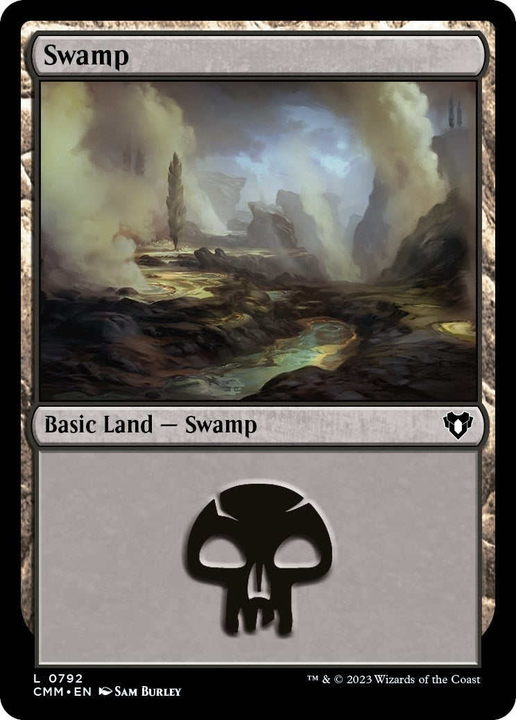 Swamp (0792) (792) (Commander Masters)