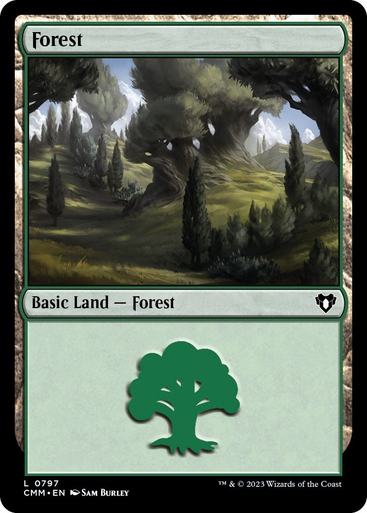 Forest (0797) (797) (Commander Masters)