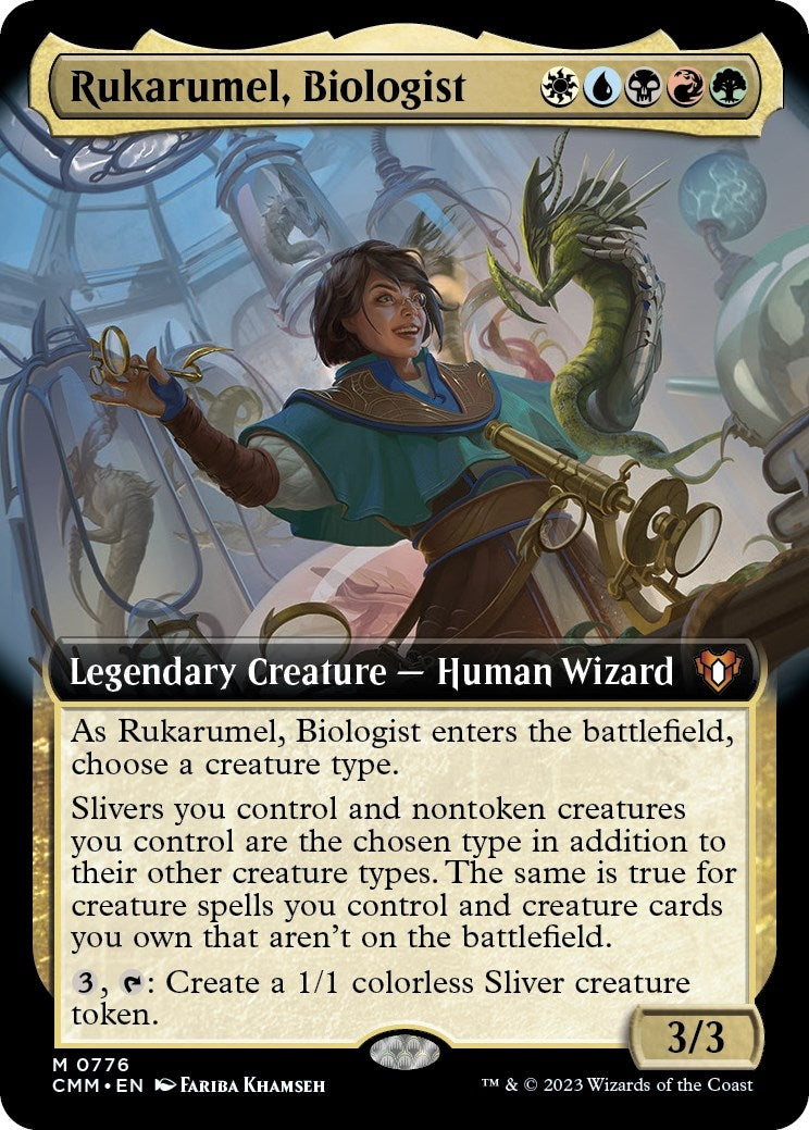 Rukarumel, Biologist (Extended Art) (776) (Commander Masters)