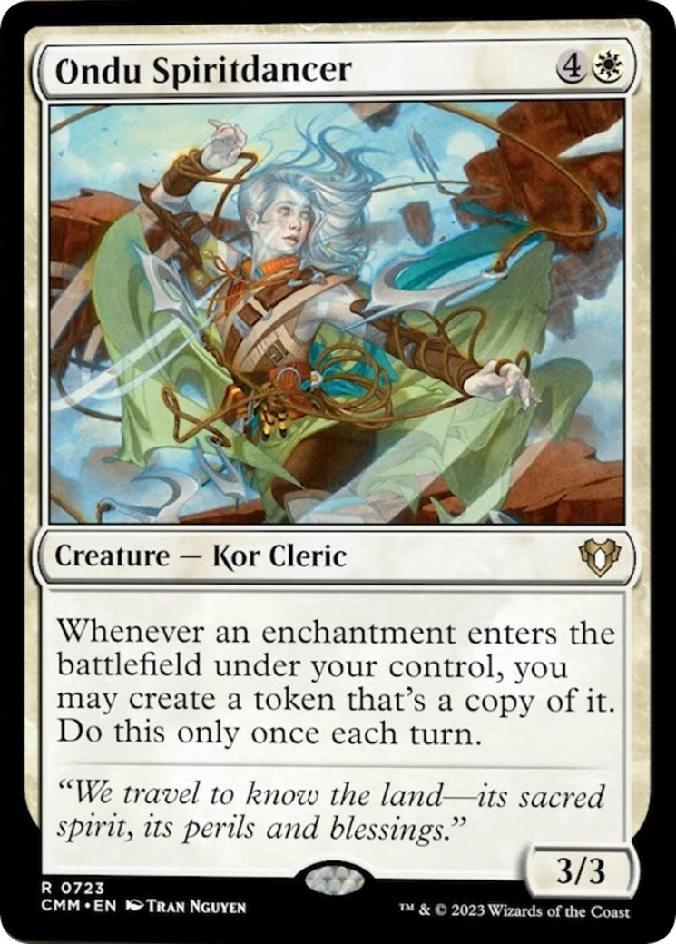 Ondu Spiritdancer (723) (Commander Masters)
