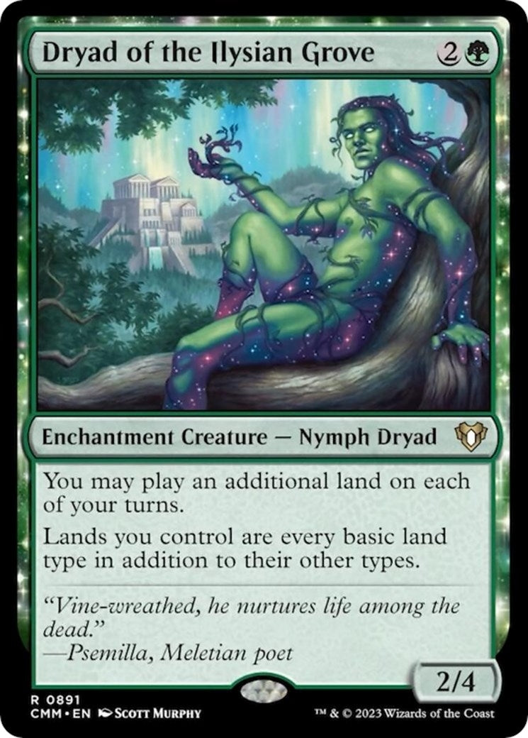 Dryad of the Ilysian Grove (891) (Commander Masters)