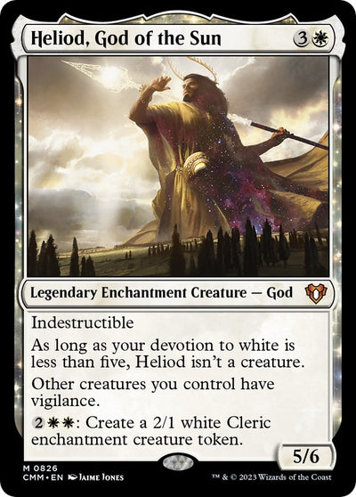 Heliod, God of the Sun (826) (Commander Masters)
