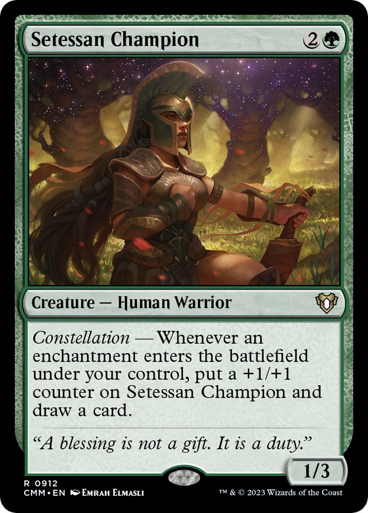 Setessan Champion (912) (Commander Masters)