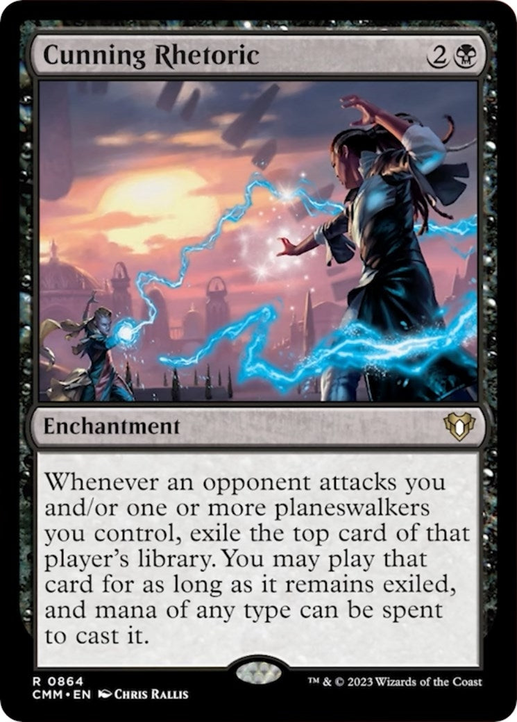 Cunning Rhetoric (864) (Commander Masters)