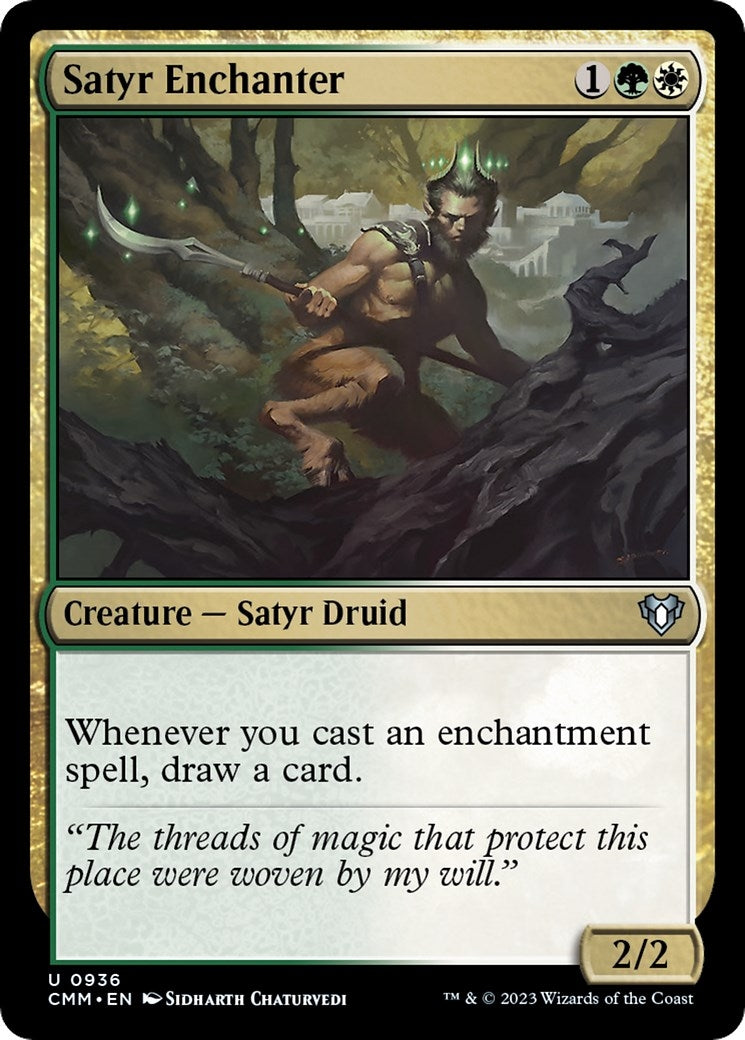Satyr Enchanter (936) (Commander Masters)