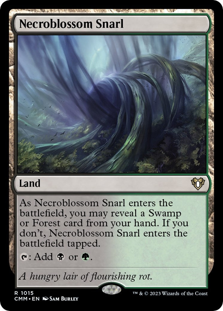 Necroblossom Snarl (1015) (Commander Masters)