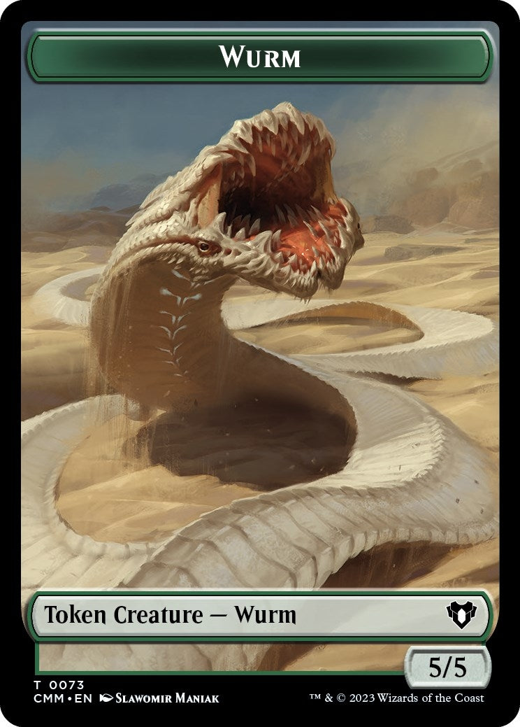 Wurm // Spider Double-Sided Token (73 // 36)