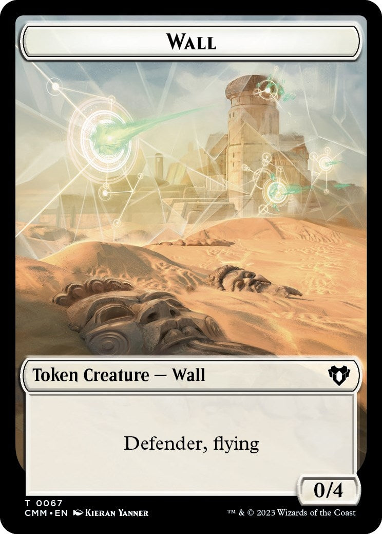 Wall // Kor Ally Double-Sided Token (67 // 64)